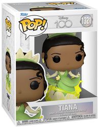 Disney 100 - Tiana vinyl figure 1321 (figuuri), Prinsessa ja sammakko, Funko Pop! -figuuri