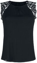 Lace Sleeve Top, Forplay, Toppi