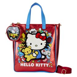 Loungefly - Tote Bag with Coin Bag (50th Anniversary), Hello Kitty, Käsilaukku