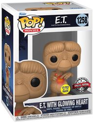 E.T. with glowing heart (GITD) vinyl figurine no. 1258 (figuuri), E.T., Funko Pop! -figuuri