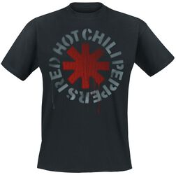 Stencil Black, Red Hot Chili Peppers, T-paita