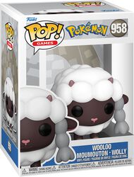 Wooloo - Moumouton - Wolly Vinyl Figurine 958 (figuuri), Pokémon, Funko Pop! -figuuri