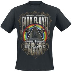 Dark Side - Gold Leaves, Pink Floyd, T-paita