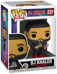 DJ Khaled Rocks! Vinyl Figur 237, DJ Khaled, Funko Pop! -figuuri