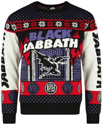 Holiday Sweater 2023, Black Sabbath, Jouluneule