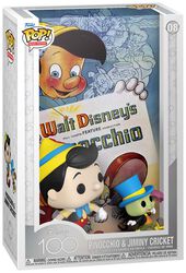 Funko POP! Film poster - Disney100 Pinocchio & Jimmy Cricket vinyl figurine no. 08 (figuuri), Pinocchio, Funko Pop! -figuuri