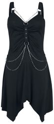 Short Dress With Chains, Gothicana by EMP, Lyhyt mekko