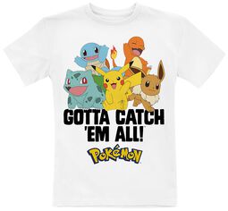 Kids - Gotta Catch 'Em All, Pokémon, T-paita