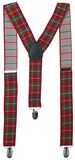 Red Tartan Braces