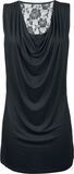 Sleeveless Backlace Dress, Black Premium by EMP, Lyhyt mekko