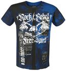 Free Spirit Cut-Out Shirt, Rock Rebel by EMP, T-paita