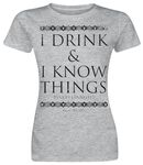 Tyrion Lannister - I Drink And I Know Things, Game of Thrones, T-paita
