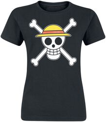 Skull, One Piece, T-paita