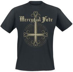 Black Funeral Cross, Mercyful Fate, T-paita