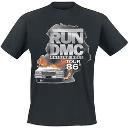 Burning Cadillac Tour 86, Run DMC, T-paita