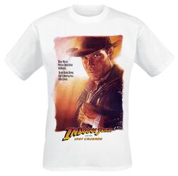 The Last Crusade poster, Indiana Jones, T-paita