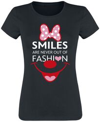 Minnie Mouse - Smiles Are Never Out of Fashion, Mickey Mouse, T-paita