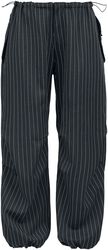 Raven pinstripe trousers, Banned, Kangashousut
