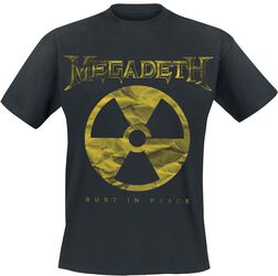 Large Rip Nuclear Logo, Megadeth, T-paita