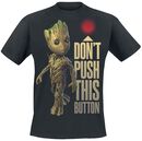 2 - Groot - Button, Guardians Of The Galaxy, T-paita