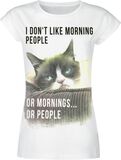 I Don't Like Morning People, Grumpy Cat, T-paita