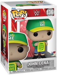 John Cena vinyl figurine no. 136 (figuuri), WWE, Funko Pop! -figuuri