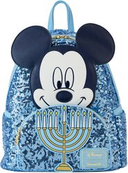 Loungefly - Happy Hanukkah Menorah (Glow in the Dark), Mickey Mouse, Minireput