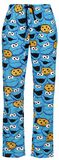 Cookie Monster - Face, Seesamtie, Pyjamahousut