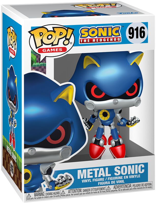 Metal Sonic Vinyl Figure 916 (figuuri)