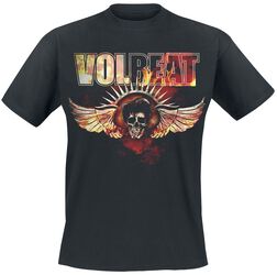 Burning Skullwing, Volbeat, T-paita