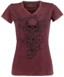 Skull Shirt, Rock Rebel by EMP, T-paita