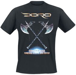 Conqueress - Forever Strong And Proud, Doro, T-paita