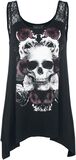 Loose Skull Top, Gothicana by EMP, Toppi