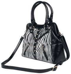 Zebra studded shoulder bag, Jawbreaker, Käsilaukku