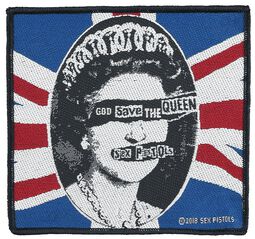 God Save The Queen, Sex Pistols, Kangasmerkki