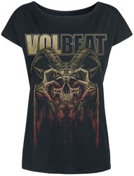 Bleeding Crown Skull, Volbeat, T-paita