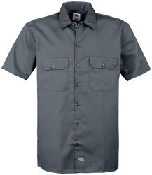 Short Sleeve Work Shirt, Dickies, Lyhythihainen kauluspaita