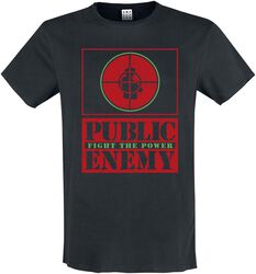 Amplified Collection - Fight The Power Target, Public Enemy, T-paita