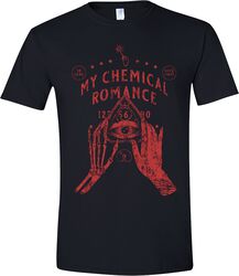 Skeleton Planchette (Red Print), My Chemical Romance, T-paita