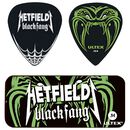 Dunlop - Hetfield Black Fang Pick Tin, Metallica, Plektrasetti