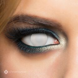 Chromaview Blind White Daily Disposable Contact Lenses, Chromaview, Erikoistehostepiilolinssit