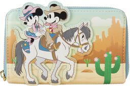 Loungefly - Wild West Mickey & Minnie, Mickey Mouse, Lompakko