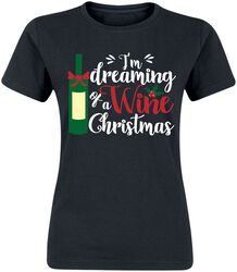 I’m dreaming of a wine Christmas, Alcohol & Party, T-paita