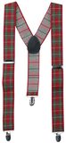 Red Tartan Braces
