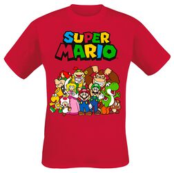 Group Shot, Super Mario, T-paita