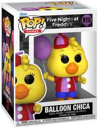 Security Breach - Balloon Chica vinyl figurine no. 910 (figuuri), Five Nights At Freddy's, Funko Pop! -figuuri