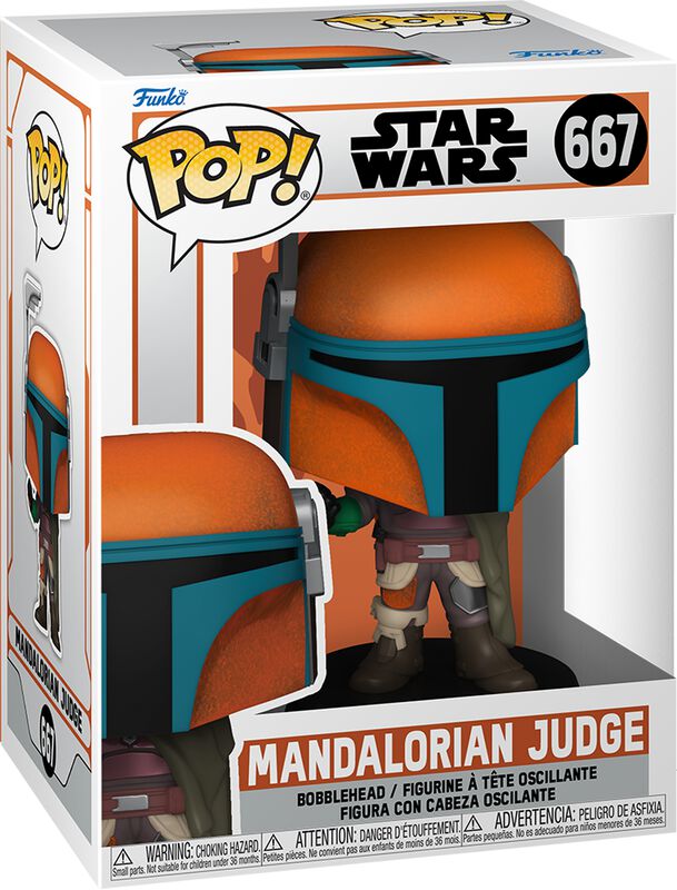 The Mandalorian - Mandalorian Judge vinyl figurine no. 667 (figuuri)
