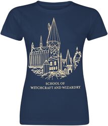 Hogwarts Castle, Harry Potter, T-paita