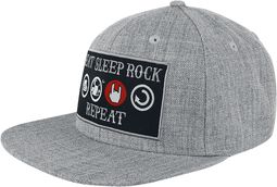 Eat, sleep, rock and repeat -baseball-lippis, EMP Special Collection, Lippis