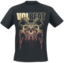 Bleeding Crown Skull, Volbeat, T-paita